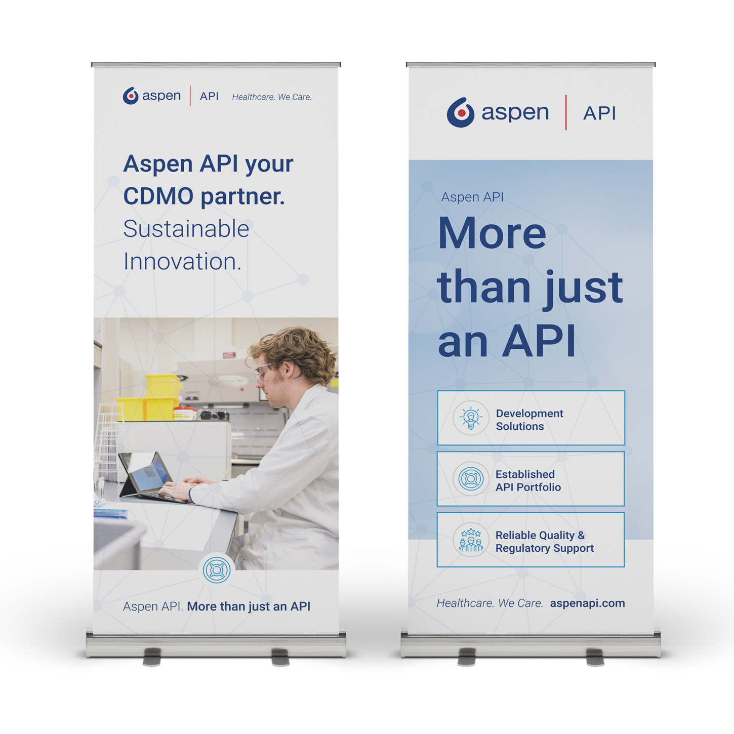 Roll-Up banners Aspen API Oss